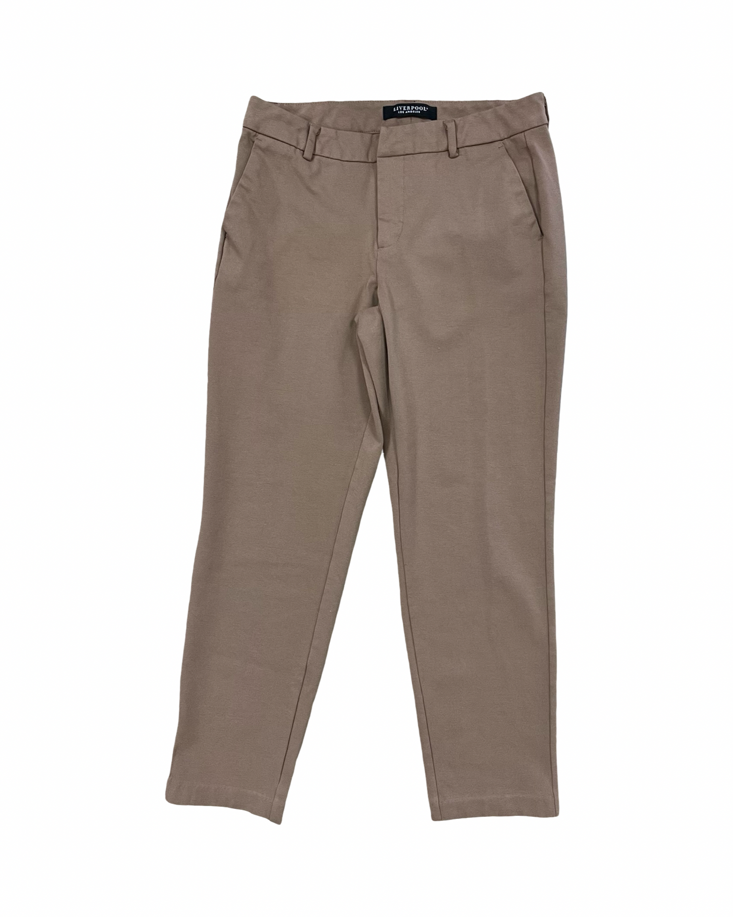 Pants Dress By Liverpool In Tan, Size:8