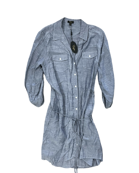 Dress Casual Midi By Cupio In Blue, Size:Xl