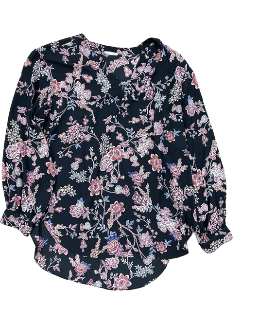 Top Ls By Maurices In Floral Print, Size:Xl