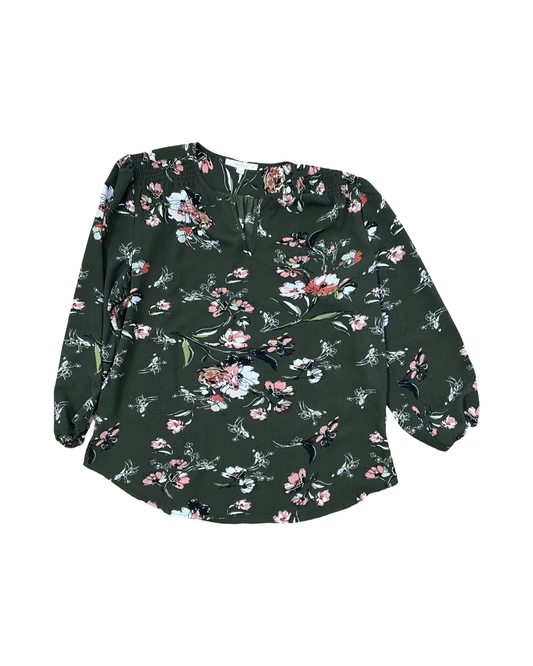 Top Ls By Clothes Mentor In Green, Size:Xl