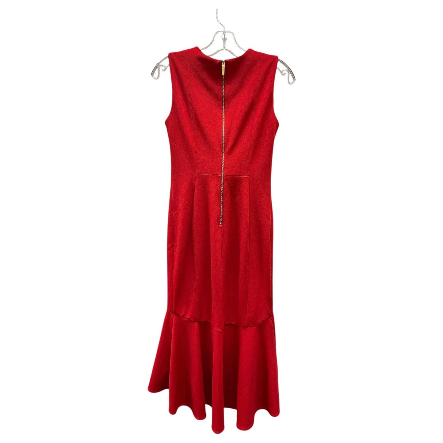 Dress Casual Maxi By Calvin Klein In Red, Size:2