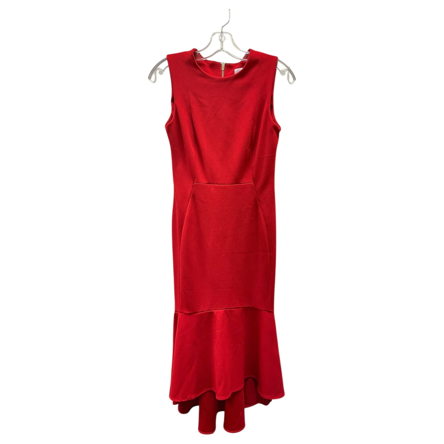 Dress Casual Maxi By Calvin Klein In Red, Size:2