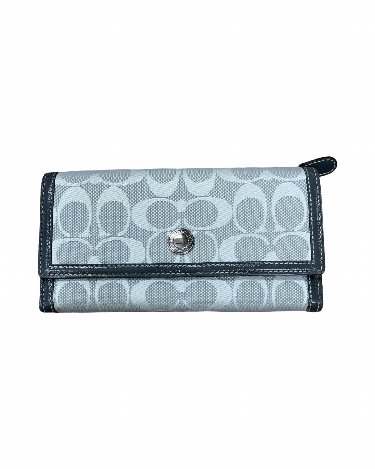 Wallet Designer By Coach In Grey, Size:Medium