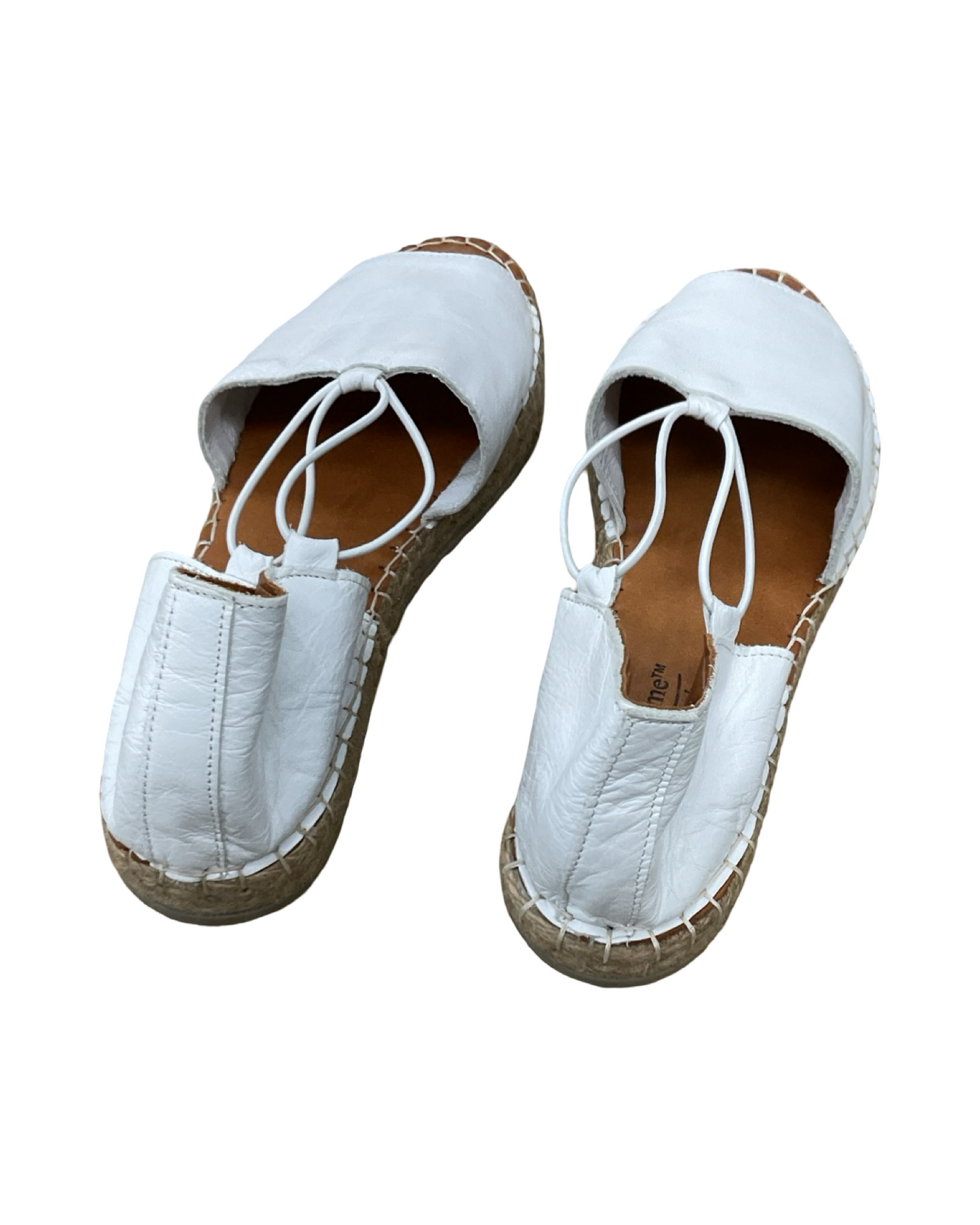 Sandals Flats By Coldwater Creek In White, Size:10.5