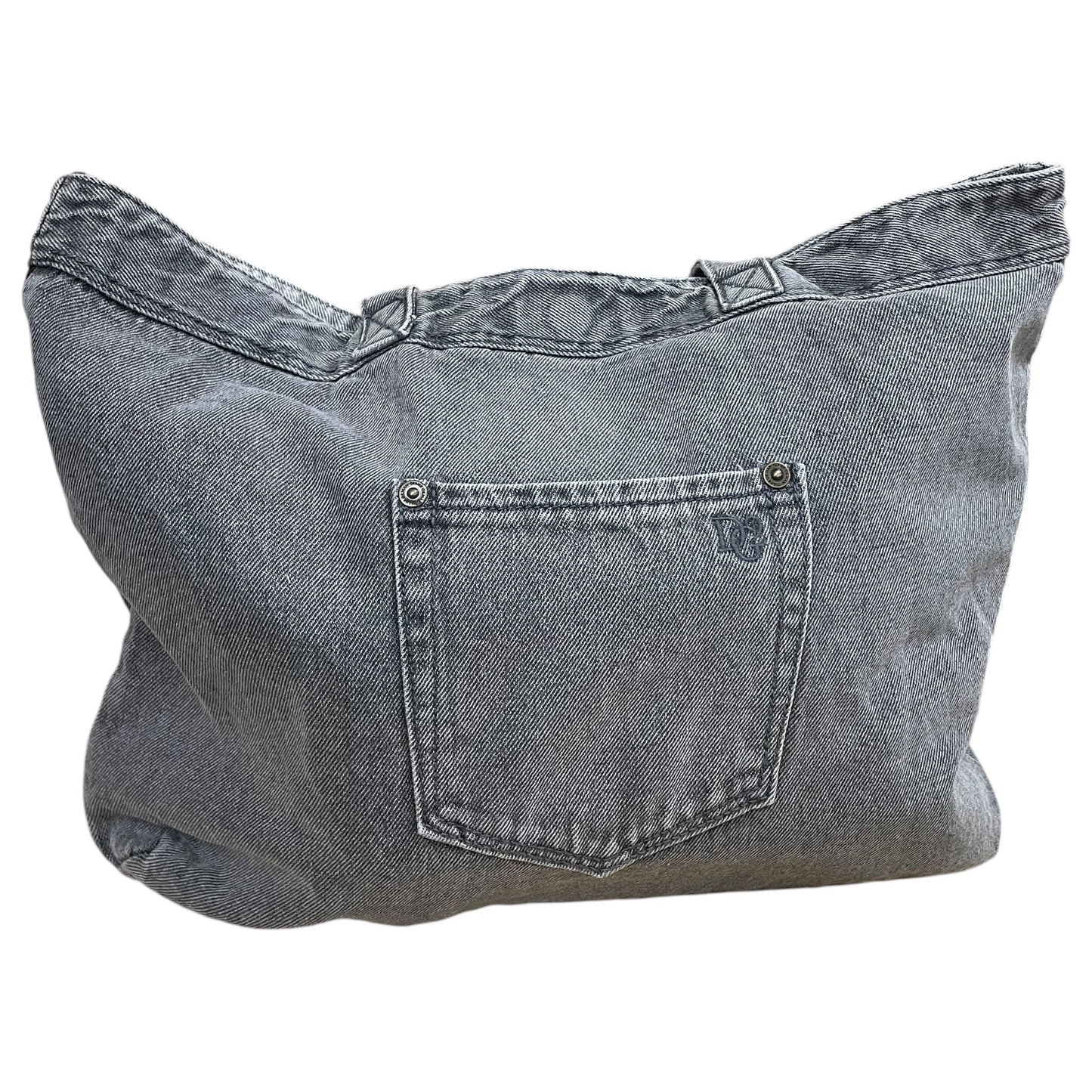 Handbag By Dg2 In Grey, Size:Large