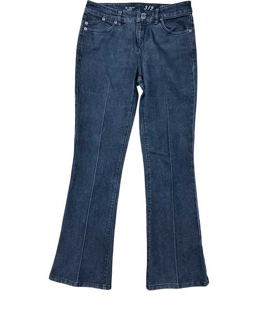 Jeans Flared By Limited In Blue Denim, Size:8