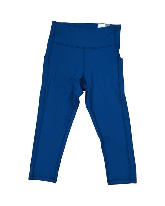Athletic Capris By Tek Gear In Blue, Size:M