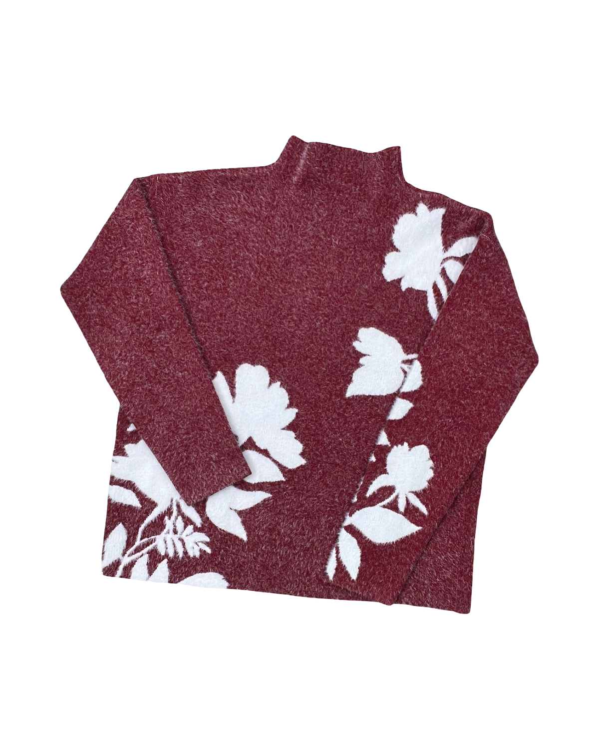 Sweater By Max Studio In Red, Size:M