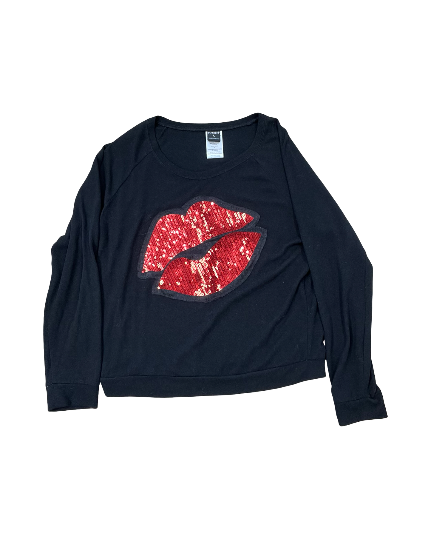 Top Ls By Clothes Mentor In Black, Size:L