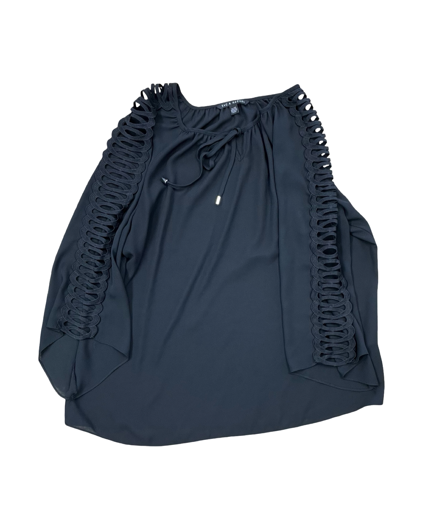 Top Ls By Zac And Rachel In Black, Size:Xl