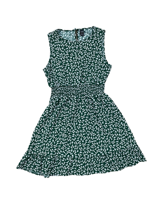 Dress Casual Short By Shein In Green & White, Size:Xs