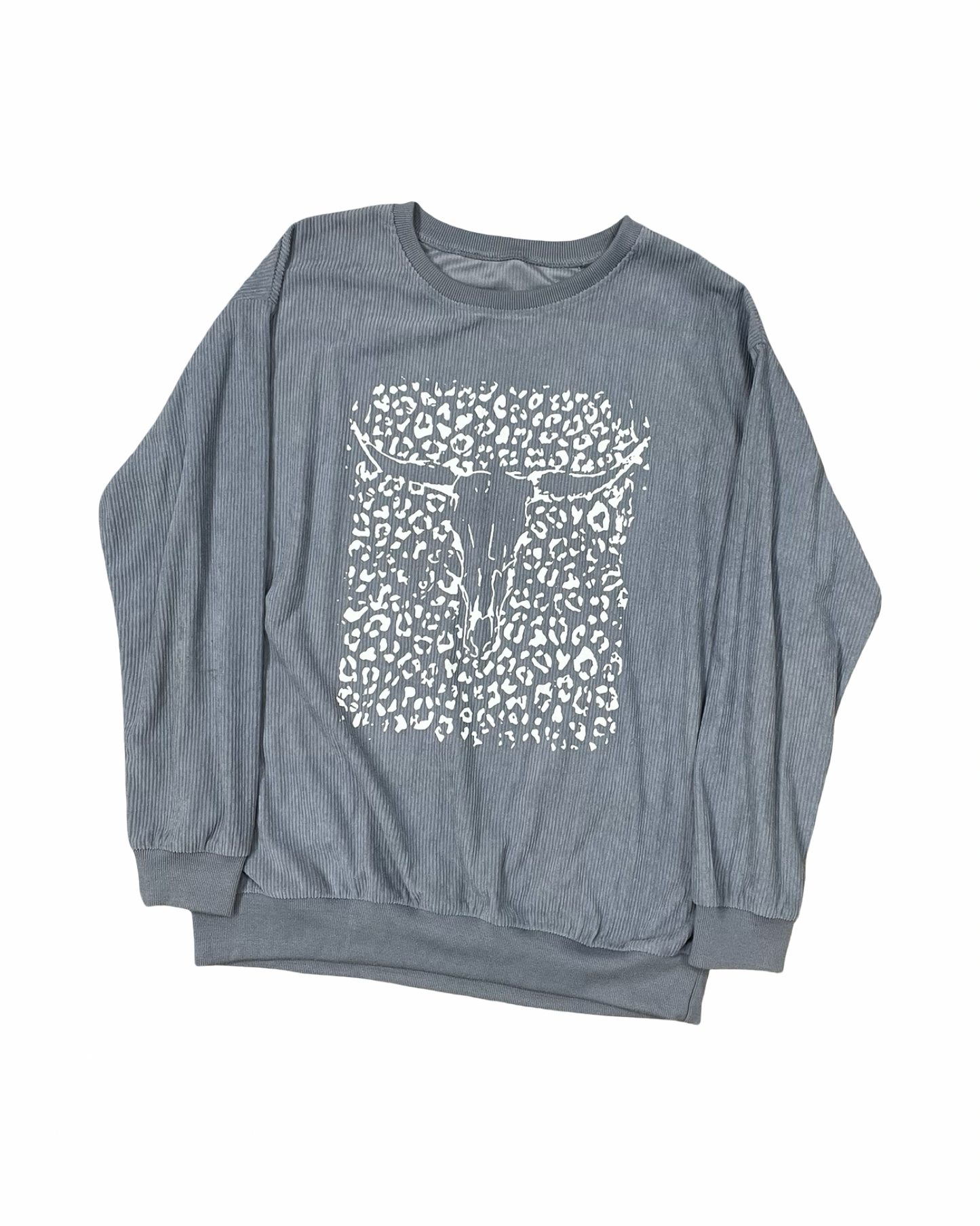 Sweatshirt Crewneck By Shein In Grey, Size:Xs