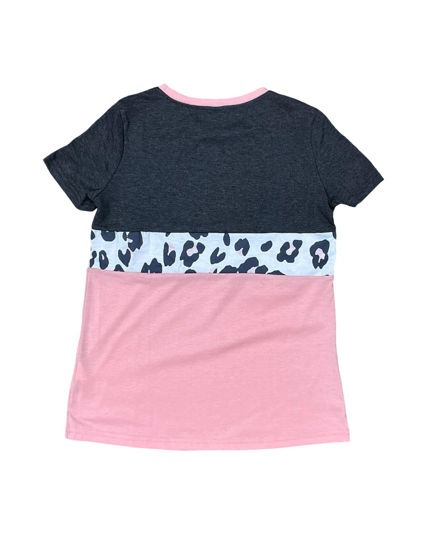 Top Ss By Shein In Grey & Pink, Size:Xs