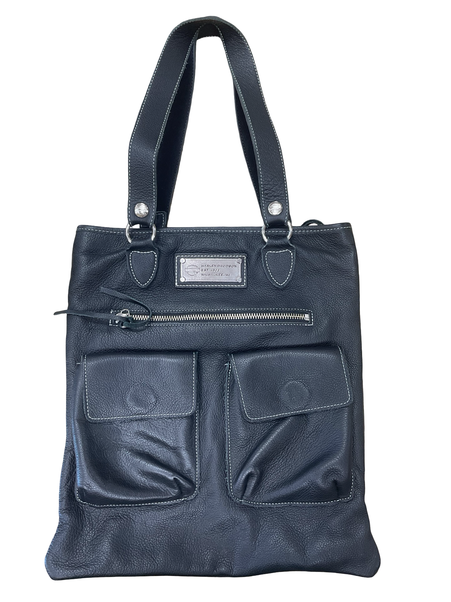 Handbag By Harley Davidson In Black, Size:Medium