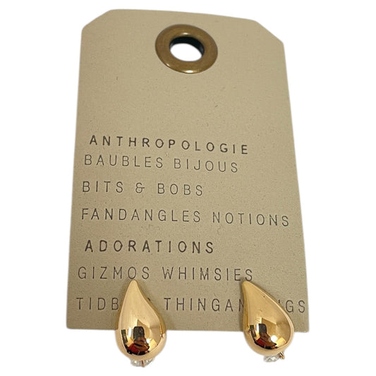 Earrings Stud By Anthropologie In Gold