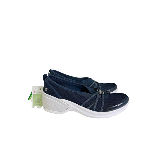 Shoes Sneakers By Bzees In Blue Denim, Size:10