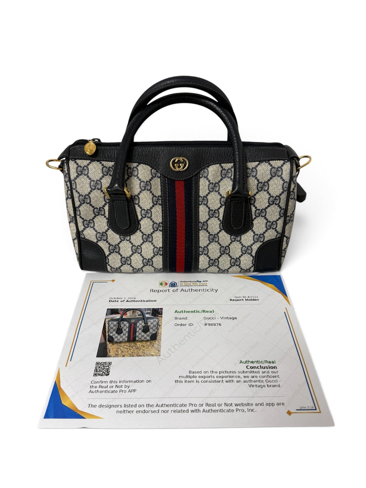 Handbag Luxury Designer By Gucci, Size: Small
