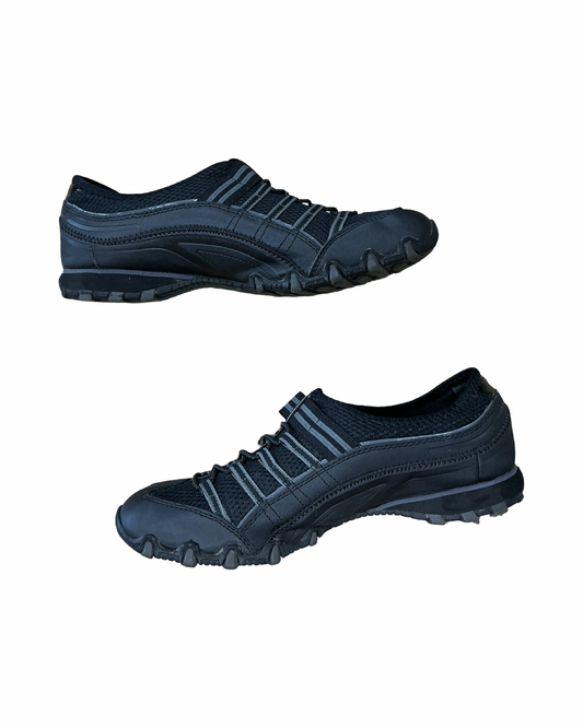 Shoes Athletic By Skechers In Black, Size:8