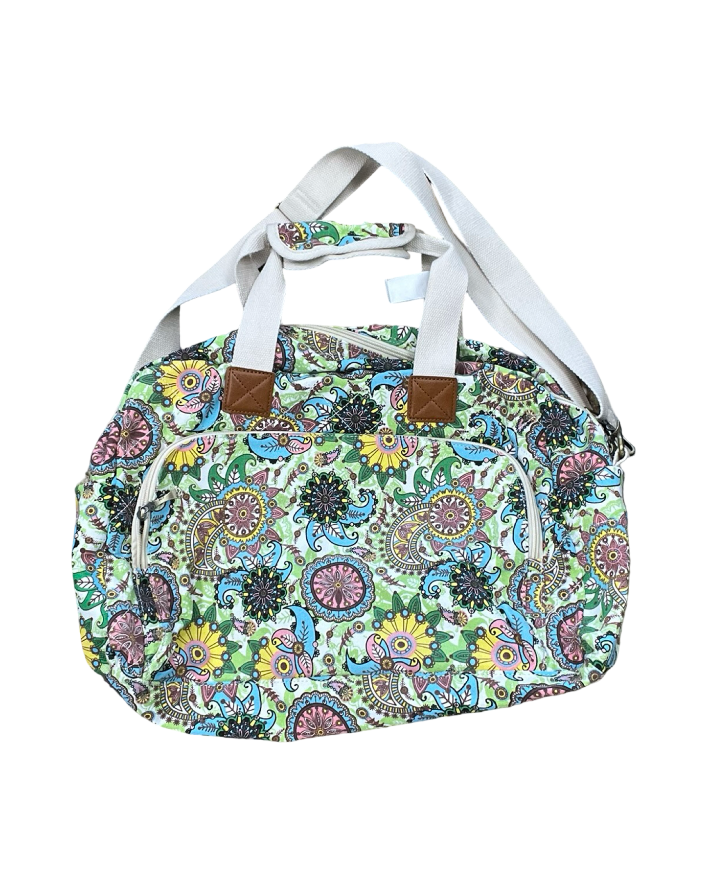 Tote By Clothes Mentor In Floral Print, Size:Large