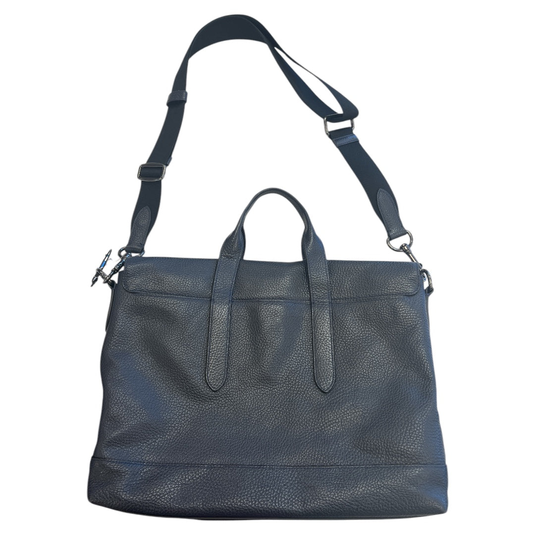 Handbag Designer By Coach In Blue, Size:Large