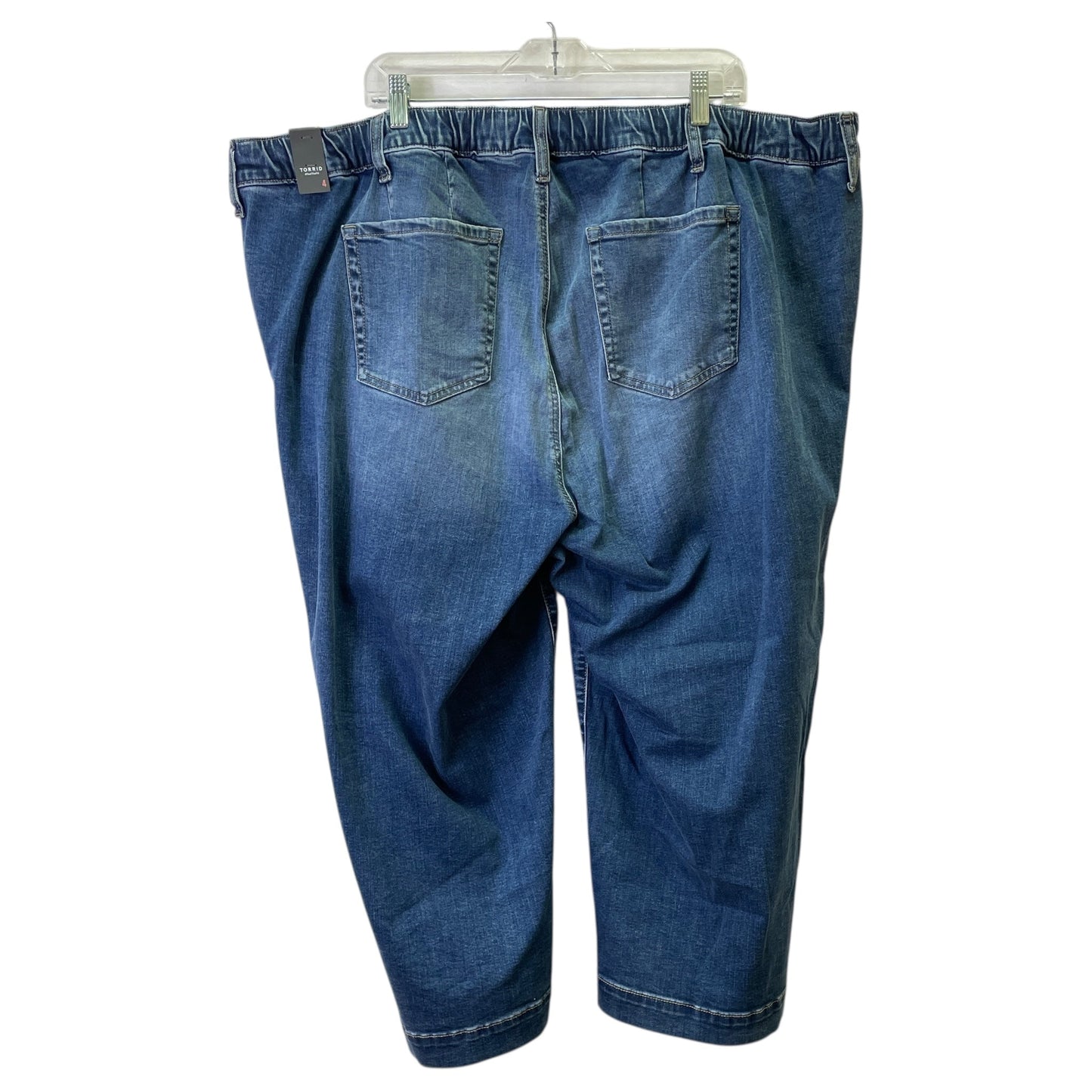 Pants Cropped By Torrid In Blue, Size:4X