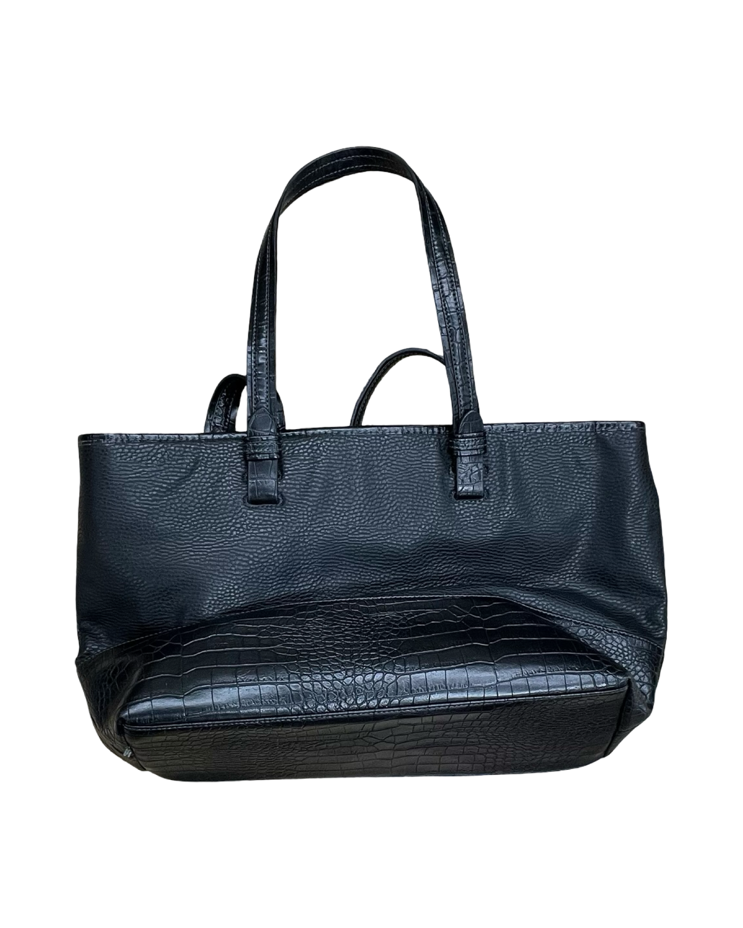 Tote By Croft And Barrow In Black, Size:Medium