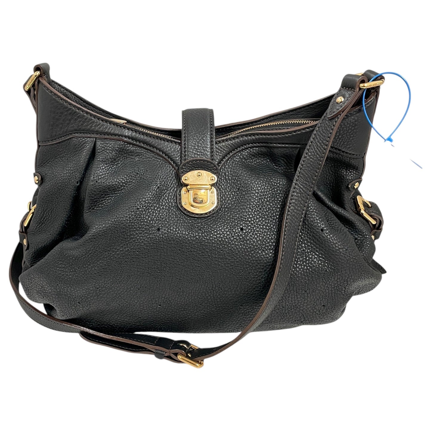 Handbag Luxury Designer By Louis Vuitton In Black, Size:Large