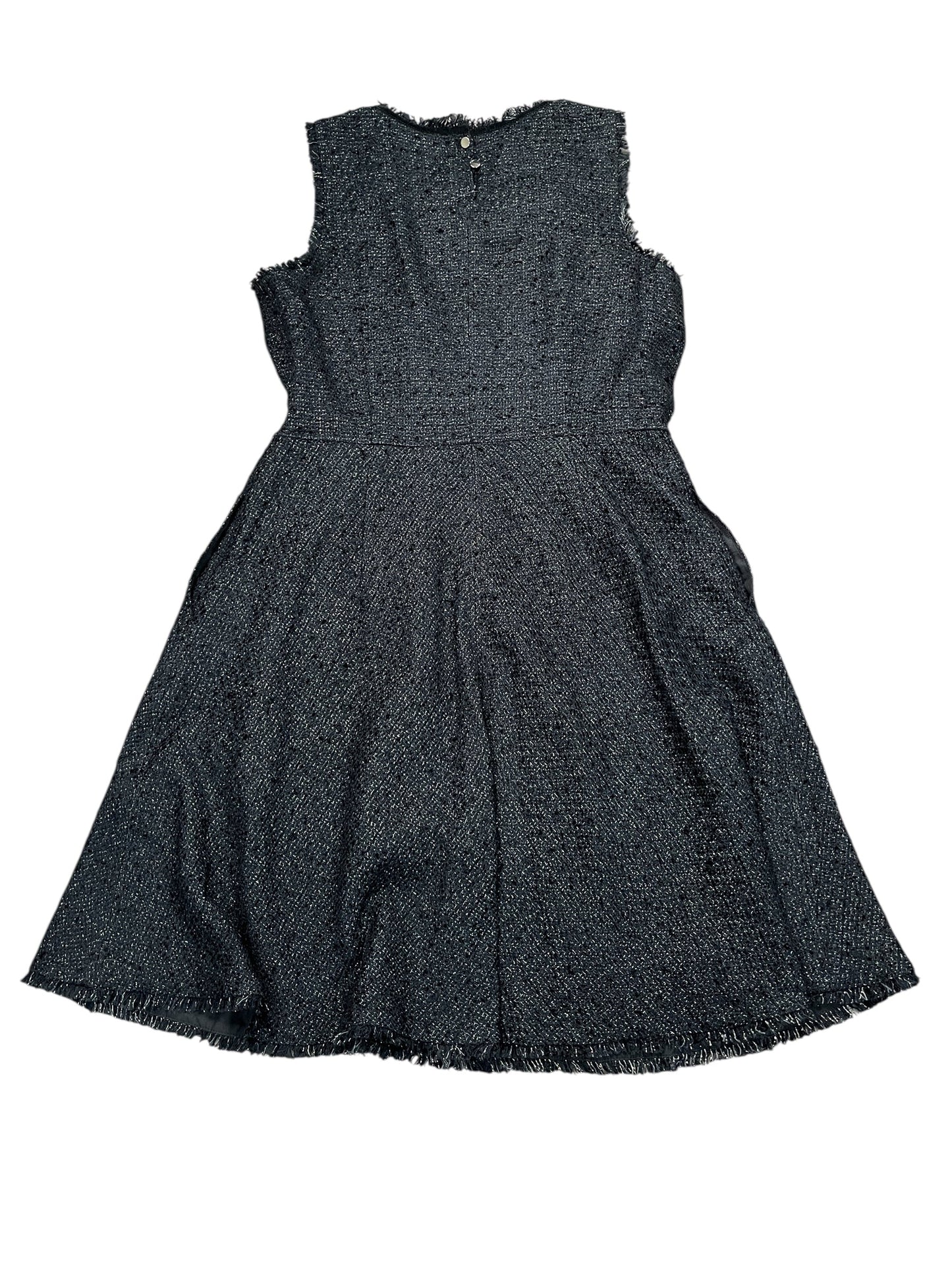 Dress Casual Midi By Talbots In Black, Size:Xl