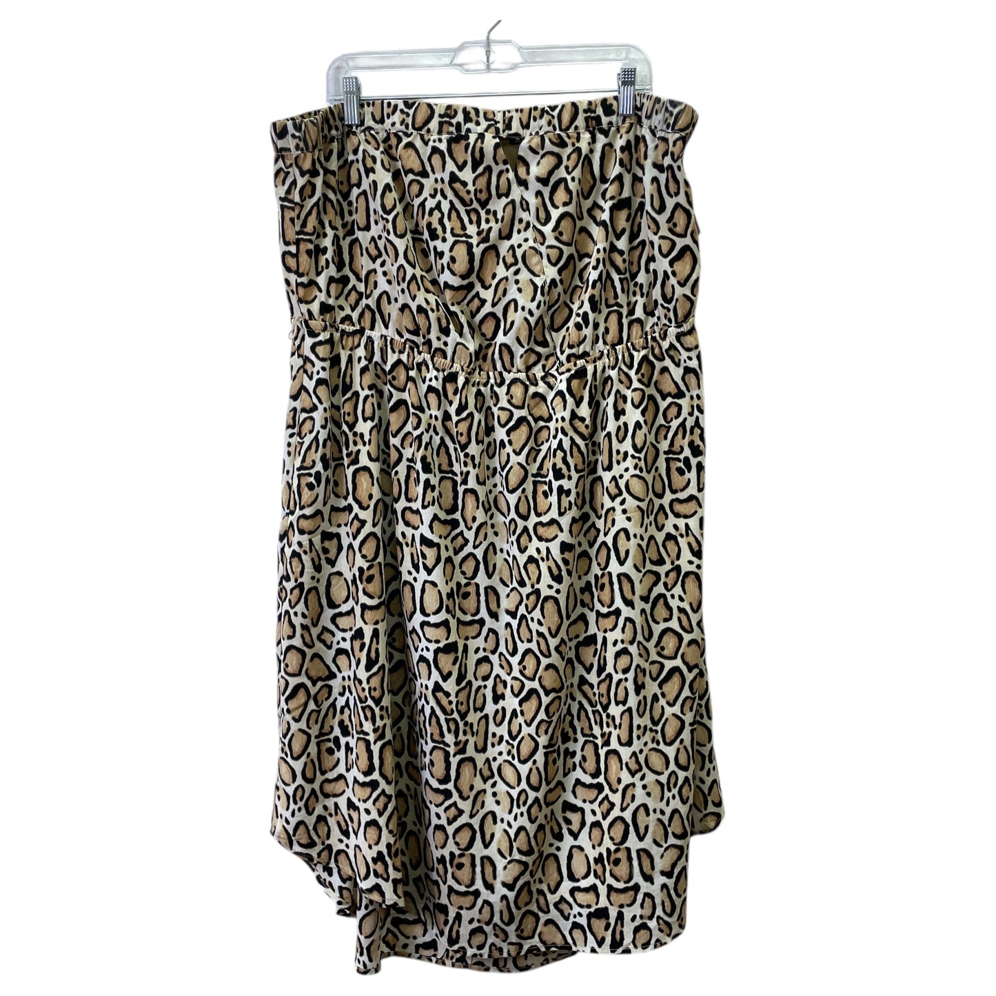 Dress Casual Short By Lane Bryant In Animal Print, Size:1X