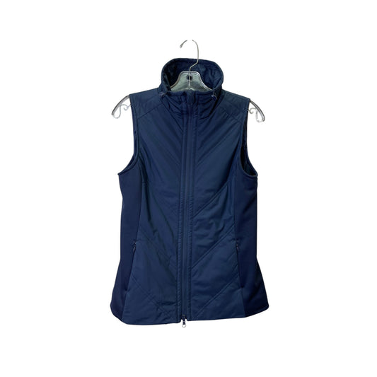 Vest Puffer & Quilted By Talbots In Navy, Size:Sp