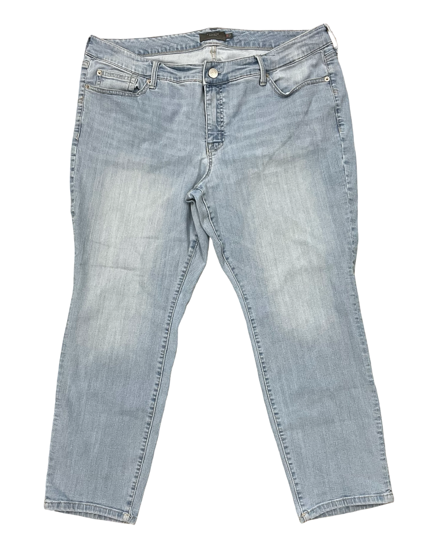 Jeans Cropped By Torrid In Blue Denim, Size:20