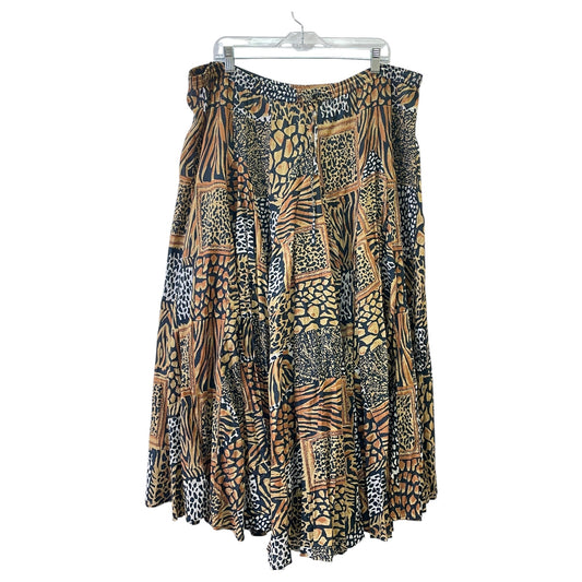Skirt Maxi By Grace Elements In Animal Print, Size:L