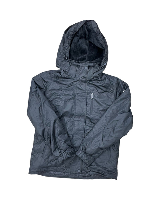Coat Parka By Clothes Mentor In Black, Size:S