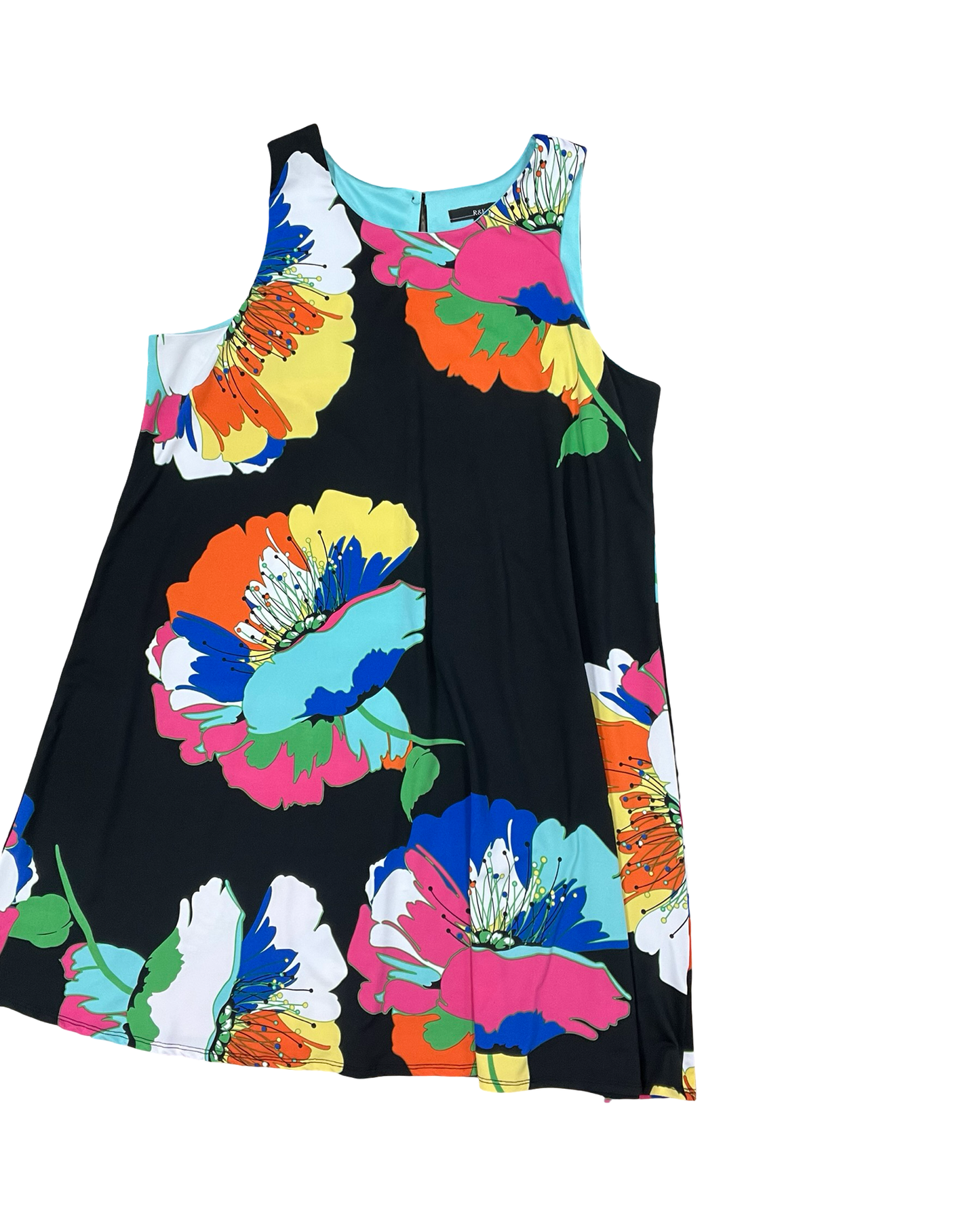 Dress Party Short By R And K Originals In Black & Pink, Size:18