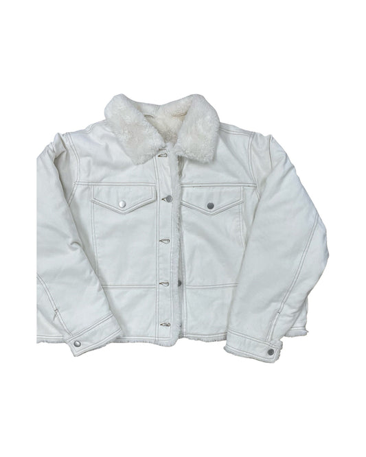 Coat Other By Universal Thread In White, Size:1X