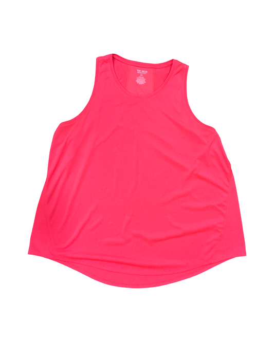 Athletic Tank Top By Tek Gear In Pink, Size:2X