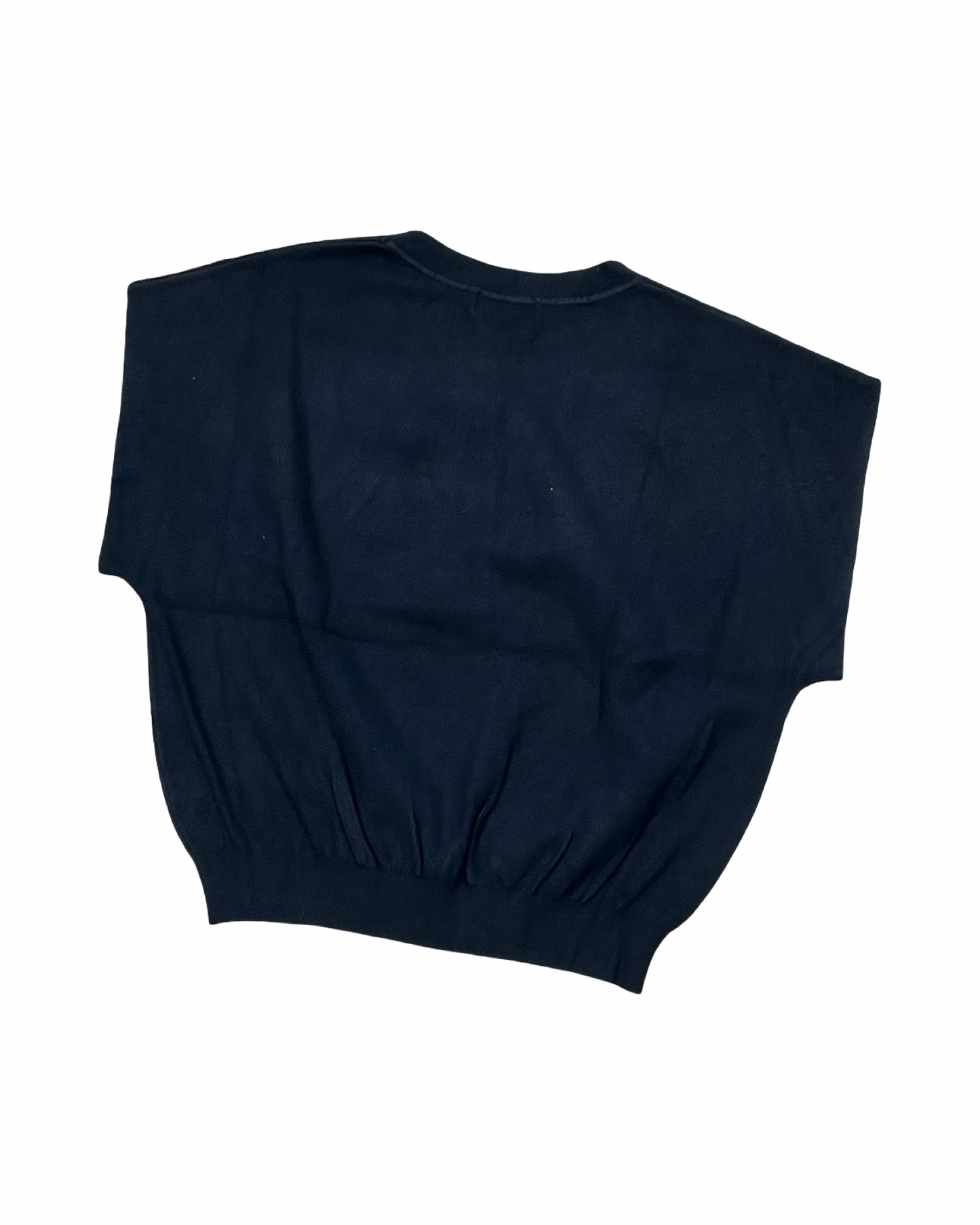 Sweater Ss By Zenana In Black, Size:S