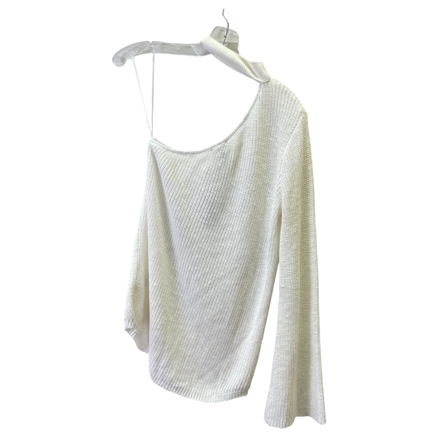 Sweater By Express In White, Size:M