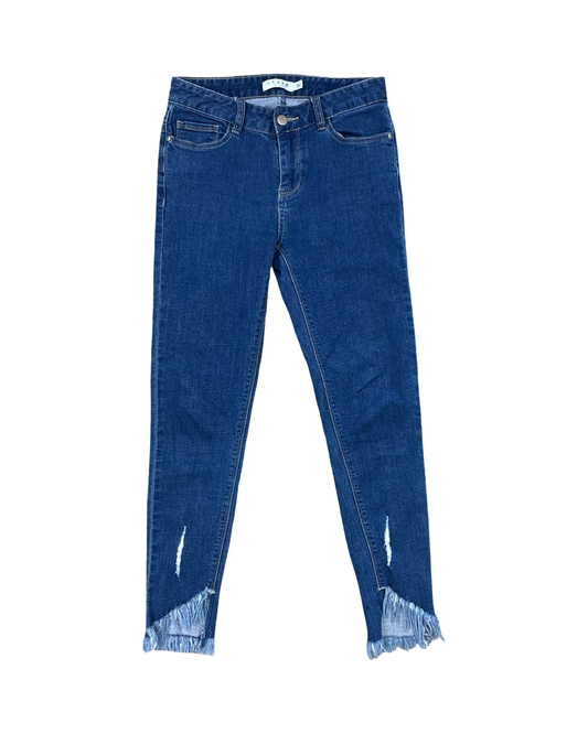 Jeans Skinny By Clothes Mentor In Blue Denim, Size:8