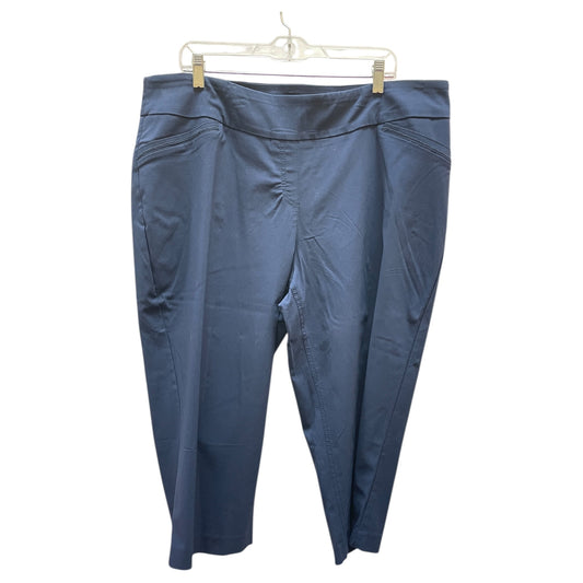 Pants Cropped By West Bound In Blue, Size:22