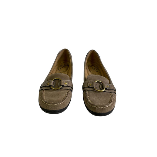 Shoes Flats By Natural Soul In Brown, Size:6A