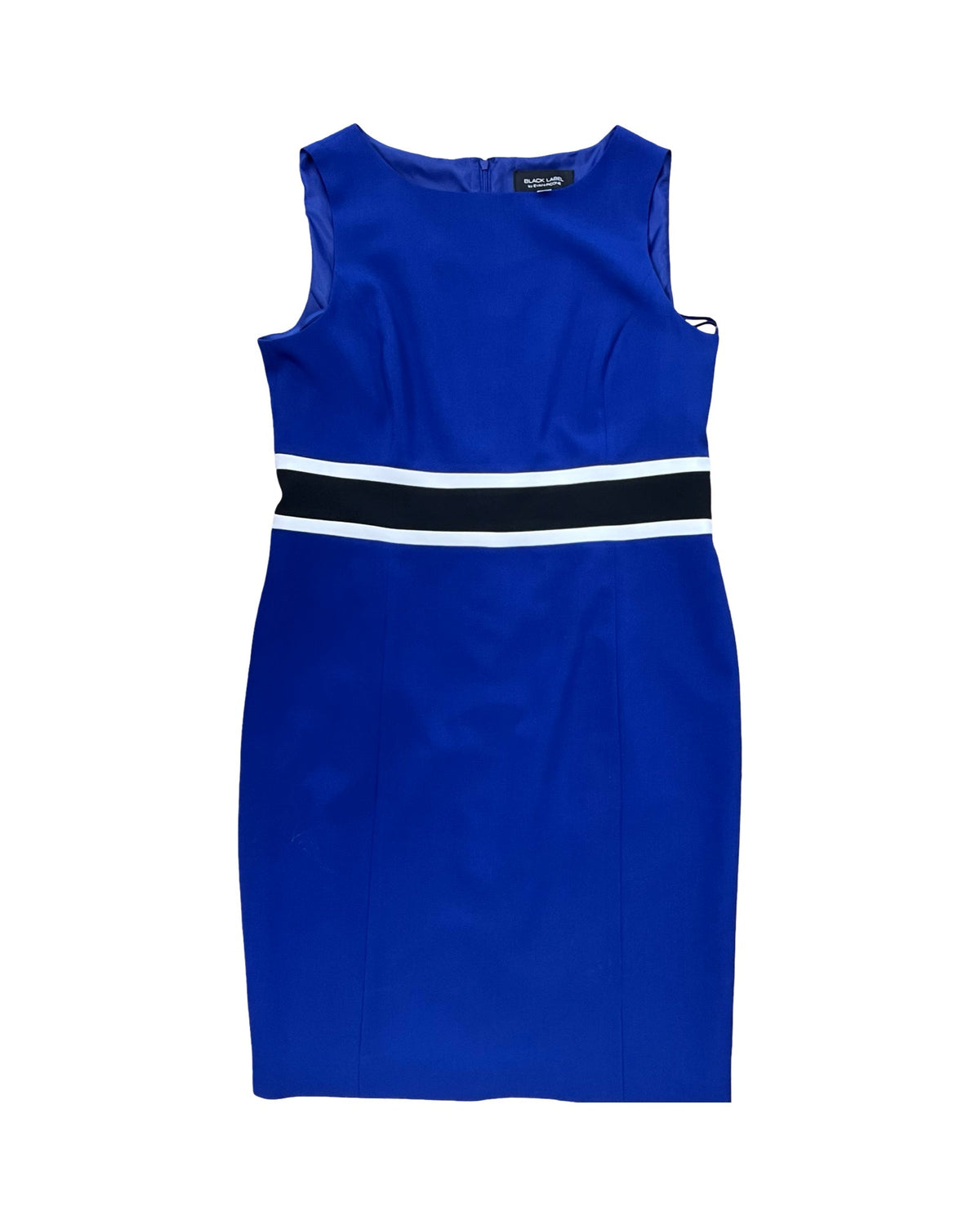 Dress Work By Black Label In Blue, Size:L