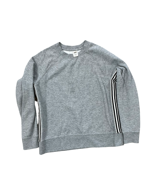Sweatshirt Collar By Avia In Grey, Size:M