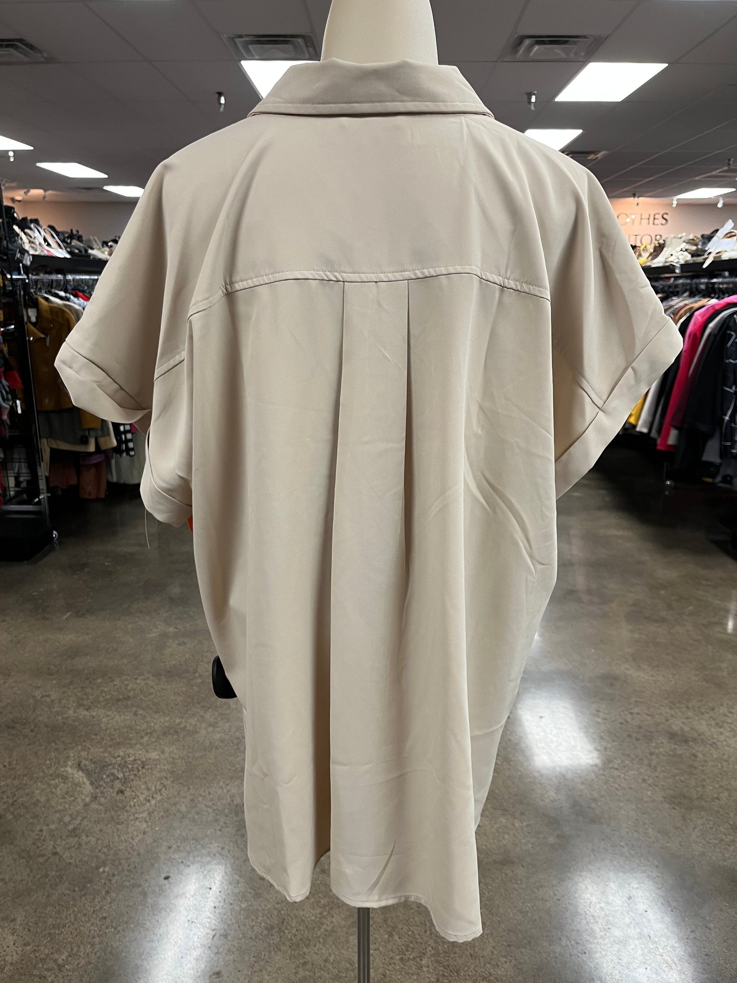 Top Ss By Entro In Tan, Size:L