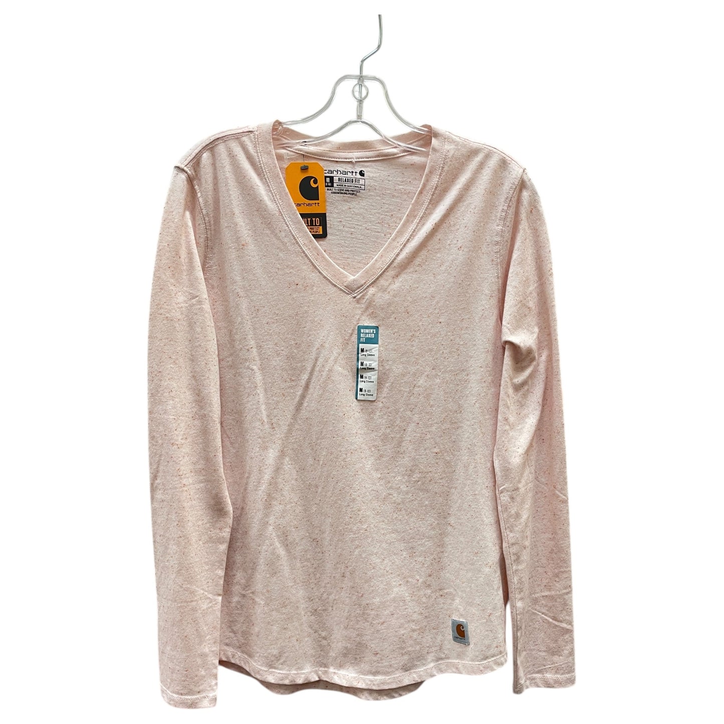 Top Ls By Carhartt In Orange, Size:M