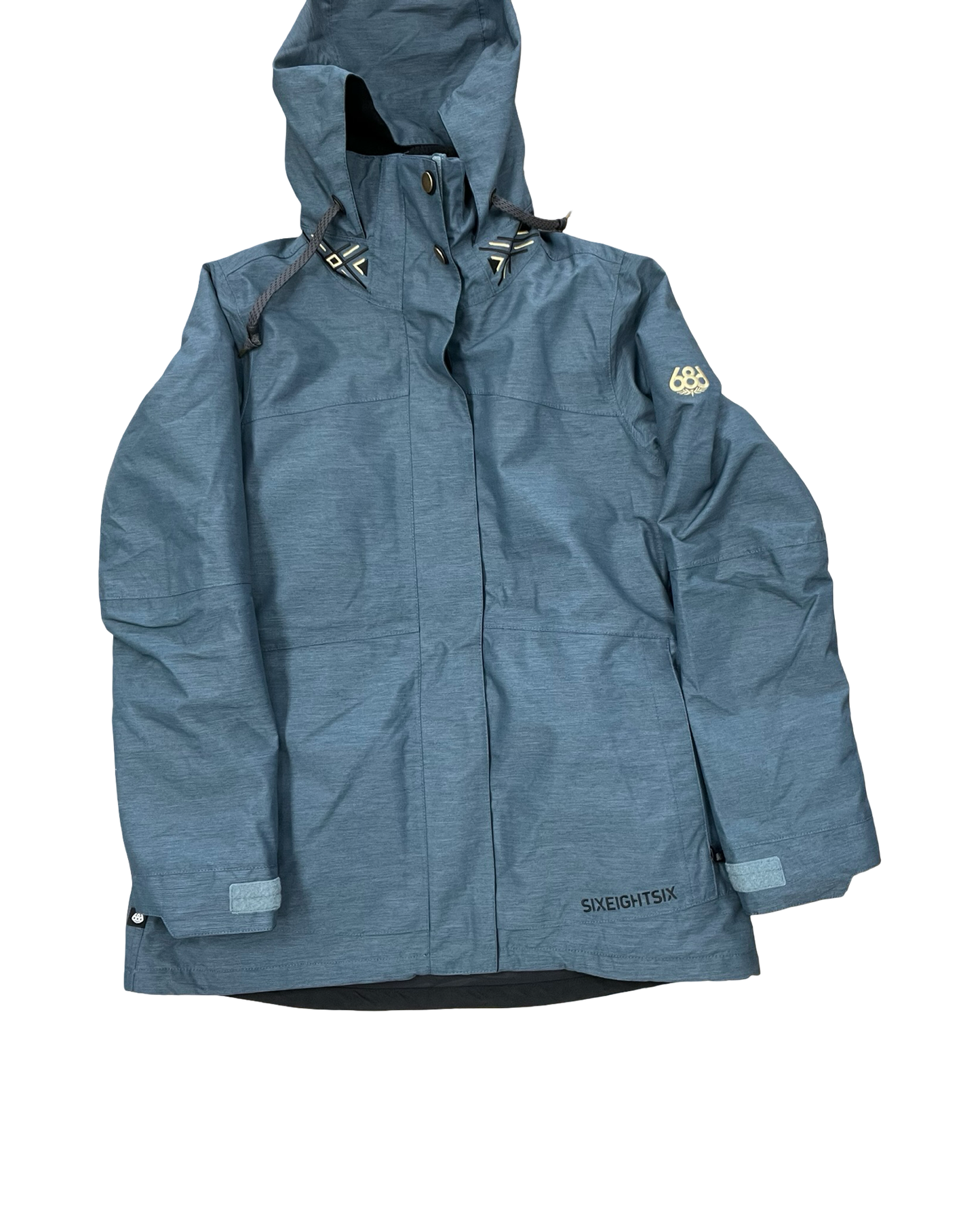 Coat Parka By Cma In Blue, Size:S