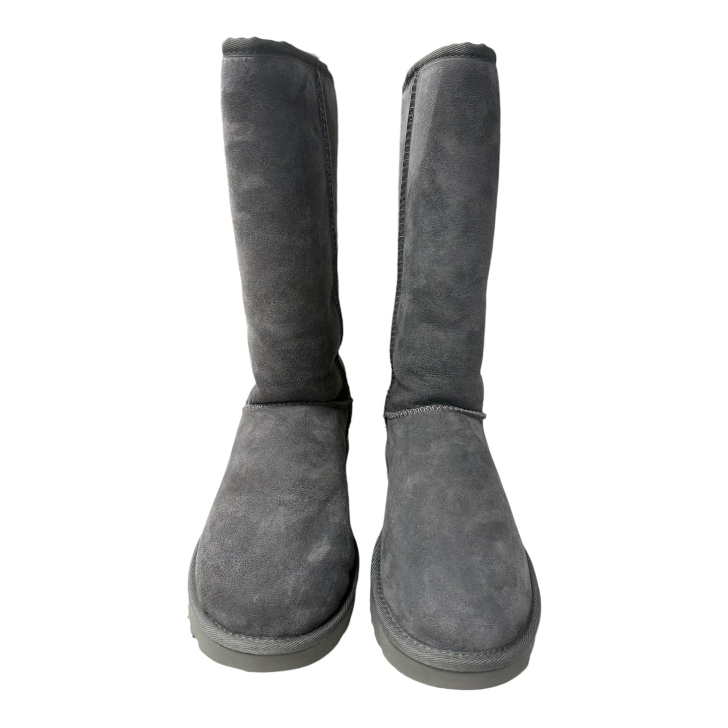 Boots Designer By Ugg In Grey, Size:9