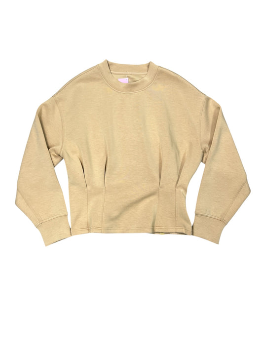 Sweatshirt Crewneck By Lululemon In Gold, Size:M