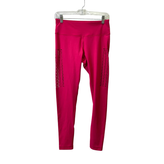 Athletic Leggings By Vina In Pink, Size:M