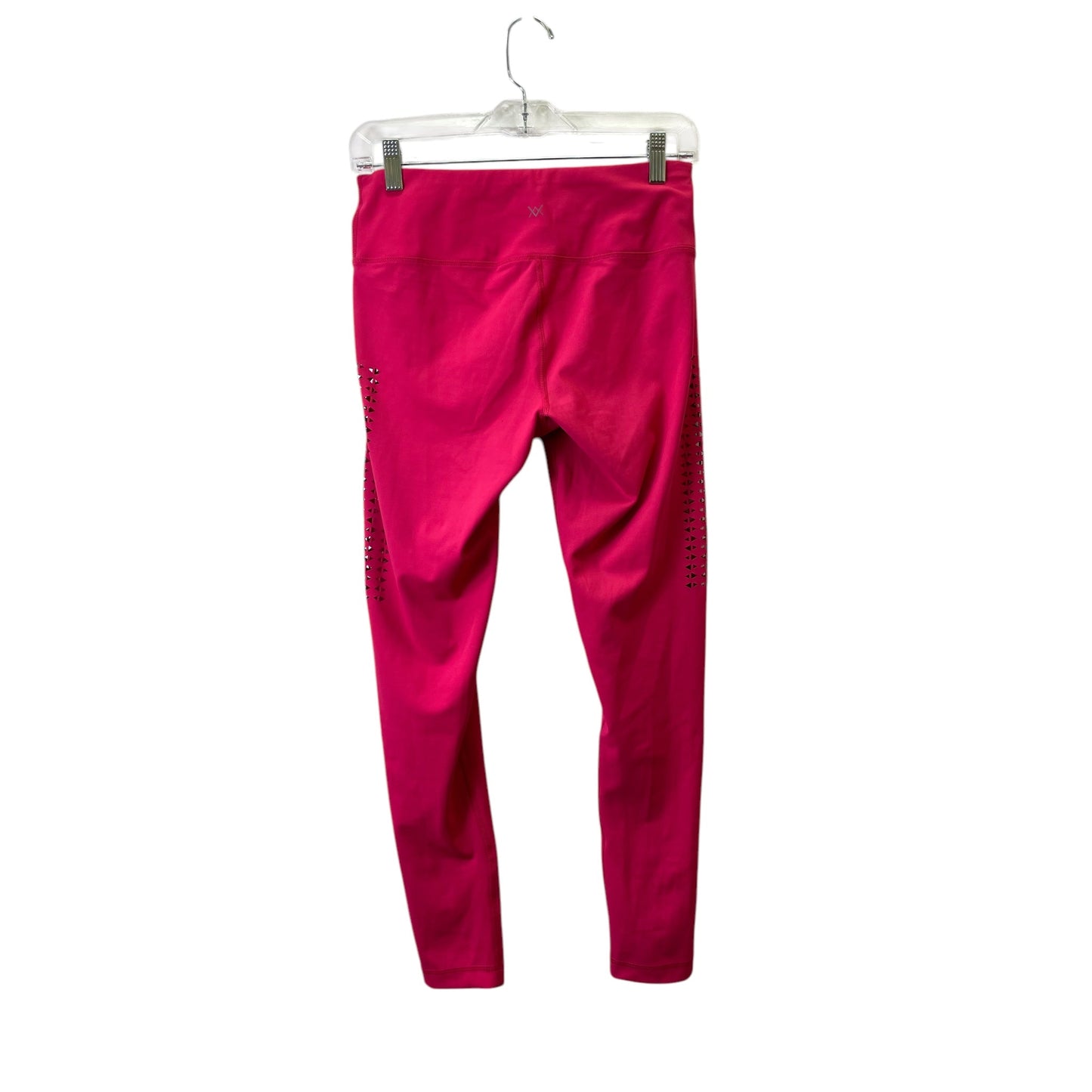 Athletic Leggings By Vina In Pink, Size:M